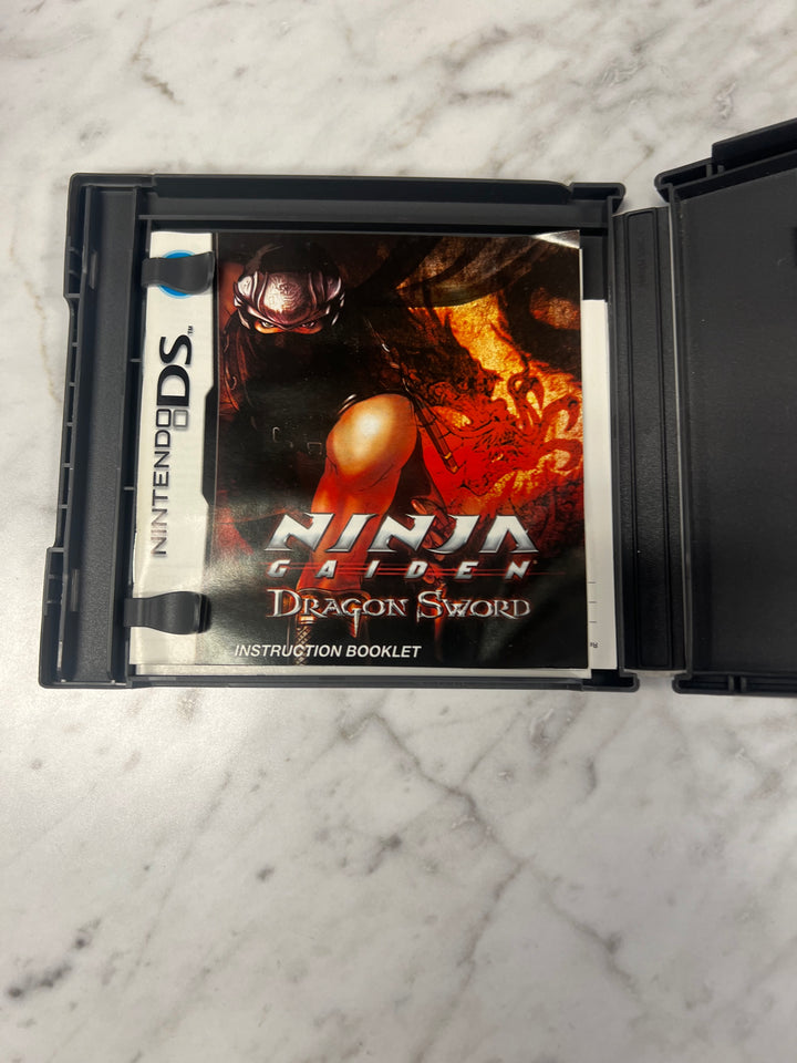 Ninja Gaiden Dragon Sword for Nintendo DS Case and Manual ONLY CO92524