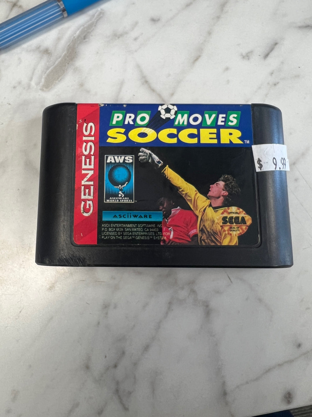 AWS Pro Moves Soccer - Sega Genesis G71725