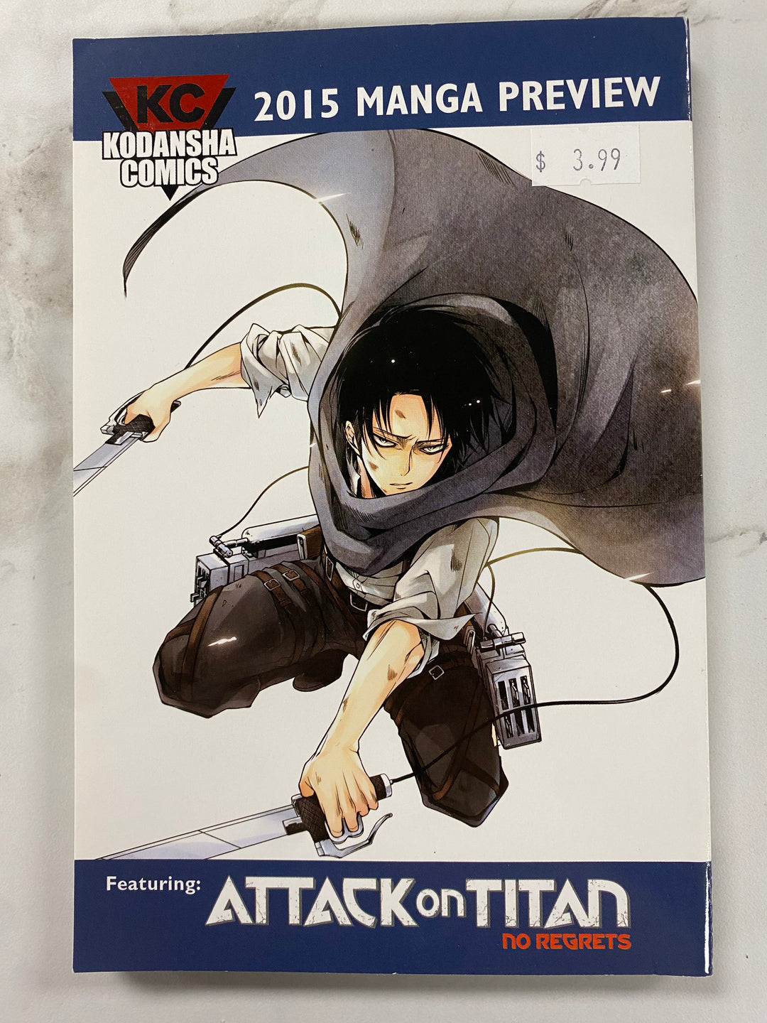 Attack On Titan: No Regrets 2015 Kondasha Comics Manga Preview UG62526