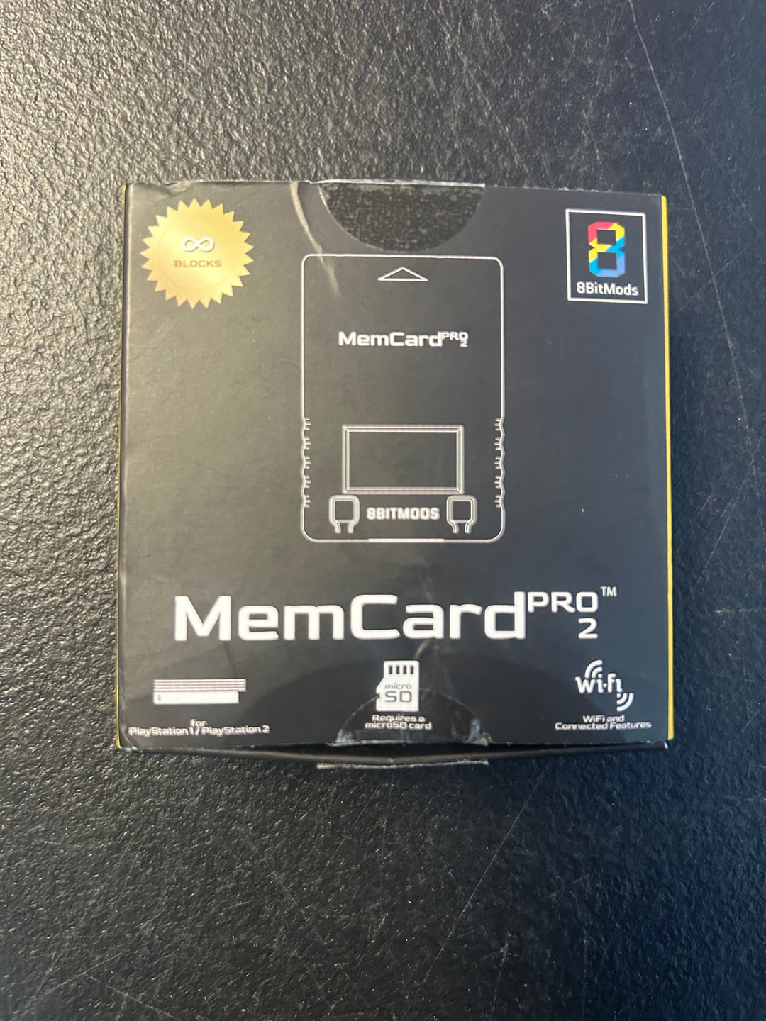 8BitMods MemCard Pro 2 Memory Card for PS1 / PS2