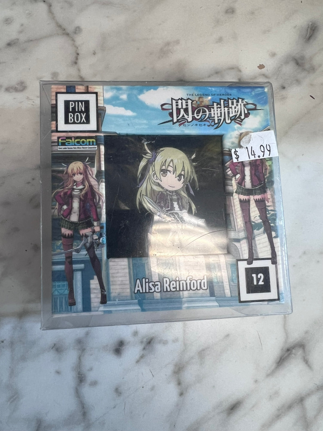 The Legend of Heroes Pin - Alisa Reinford Pin Box Nihon Falcom NT21626