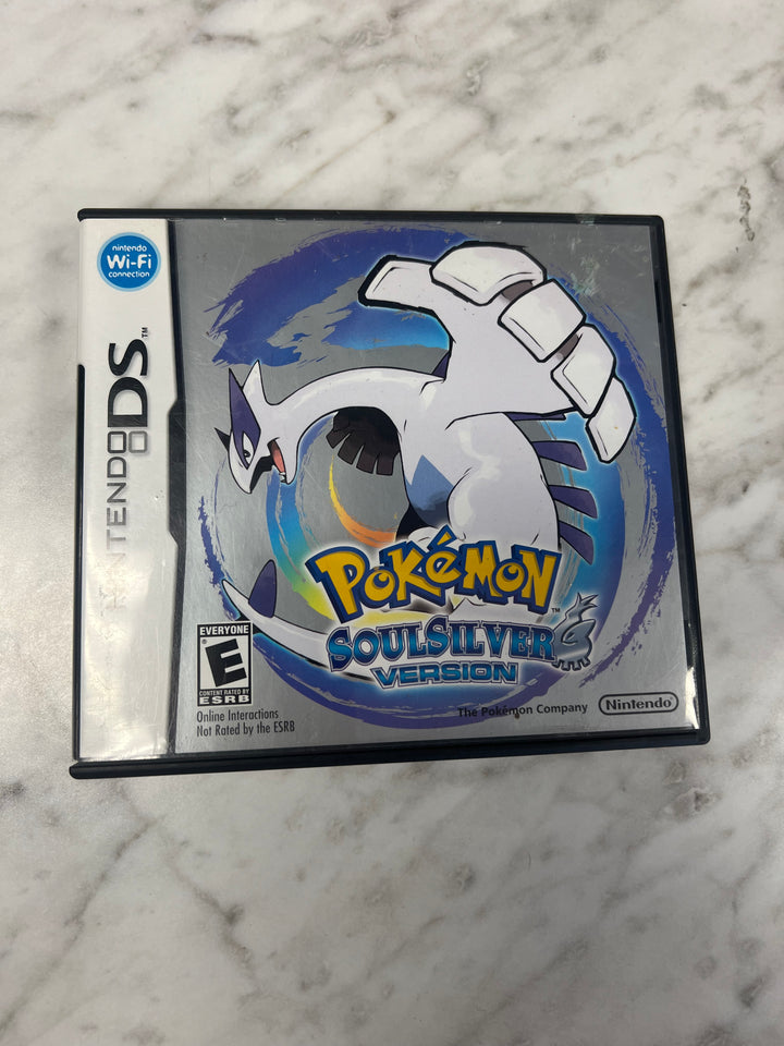 Pokemon Soulsilver Version for Nintendo DS Case and Manual ONLY CO92524