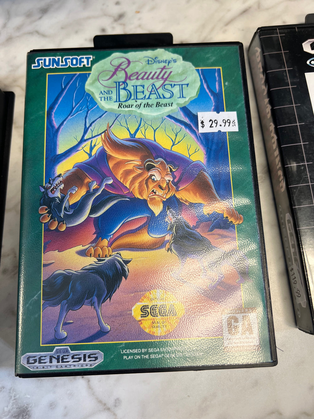 Beauty And The Beast: Roar of the Beast - Sega Genesis G71725