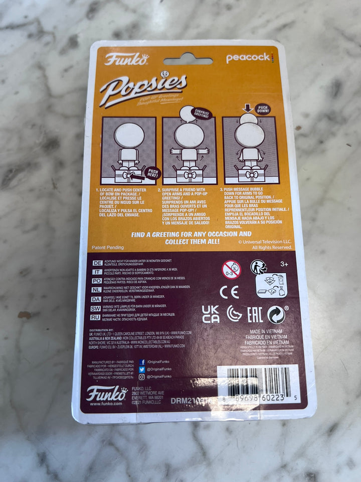 Funko POPSIES The Office Dwight Schrute Pop Up Message NT21626