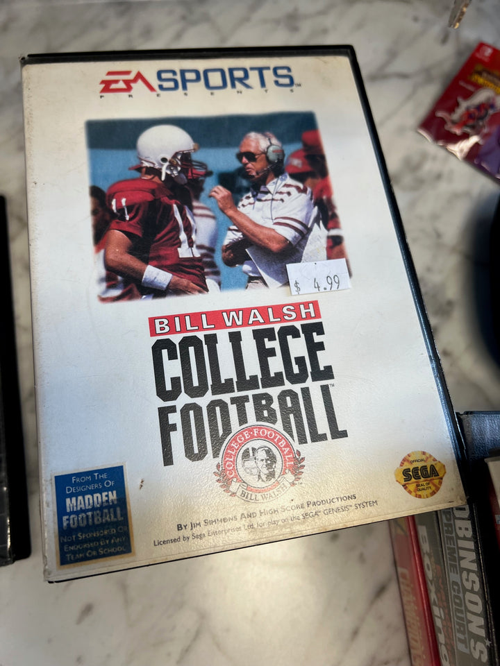 Bill Walsh College Football - Sega Genesis G71725
