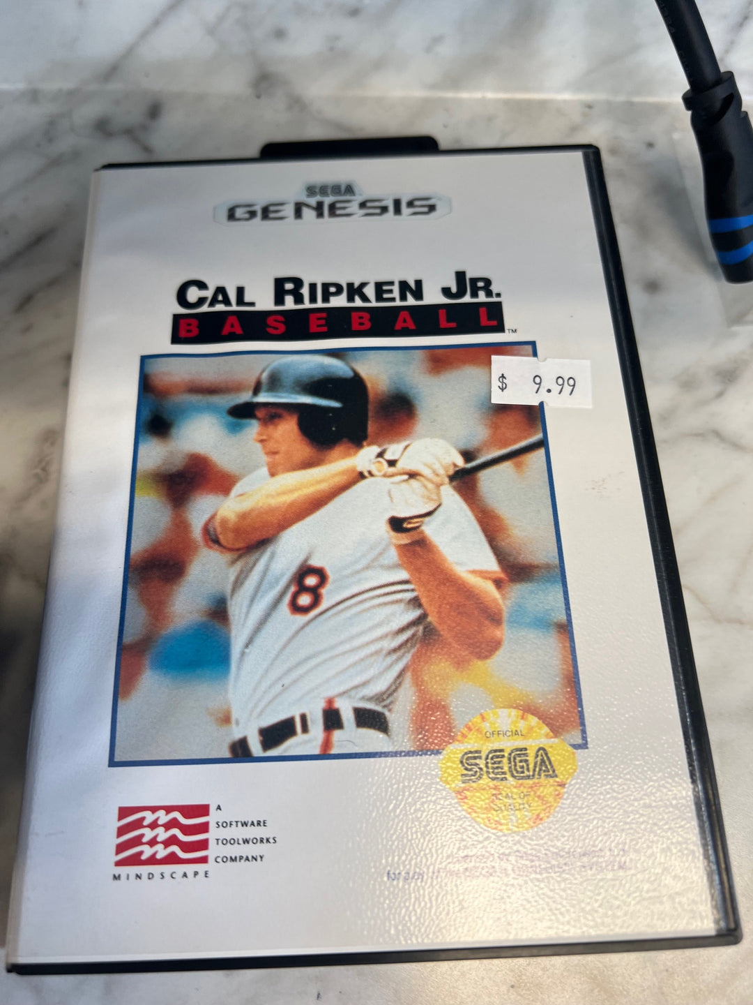 Cal Ripken Jr Baseball - Sega Genesis D71725
