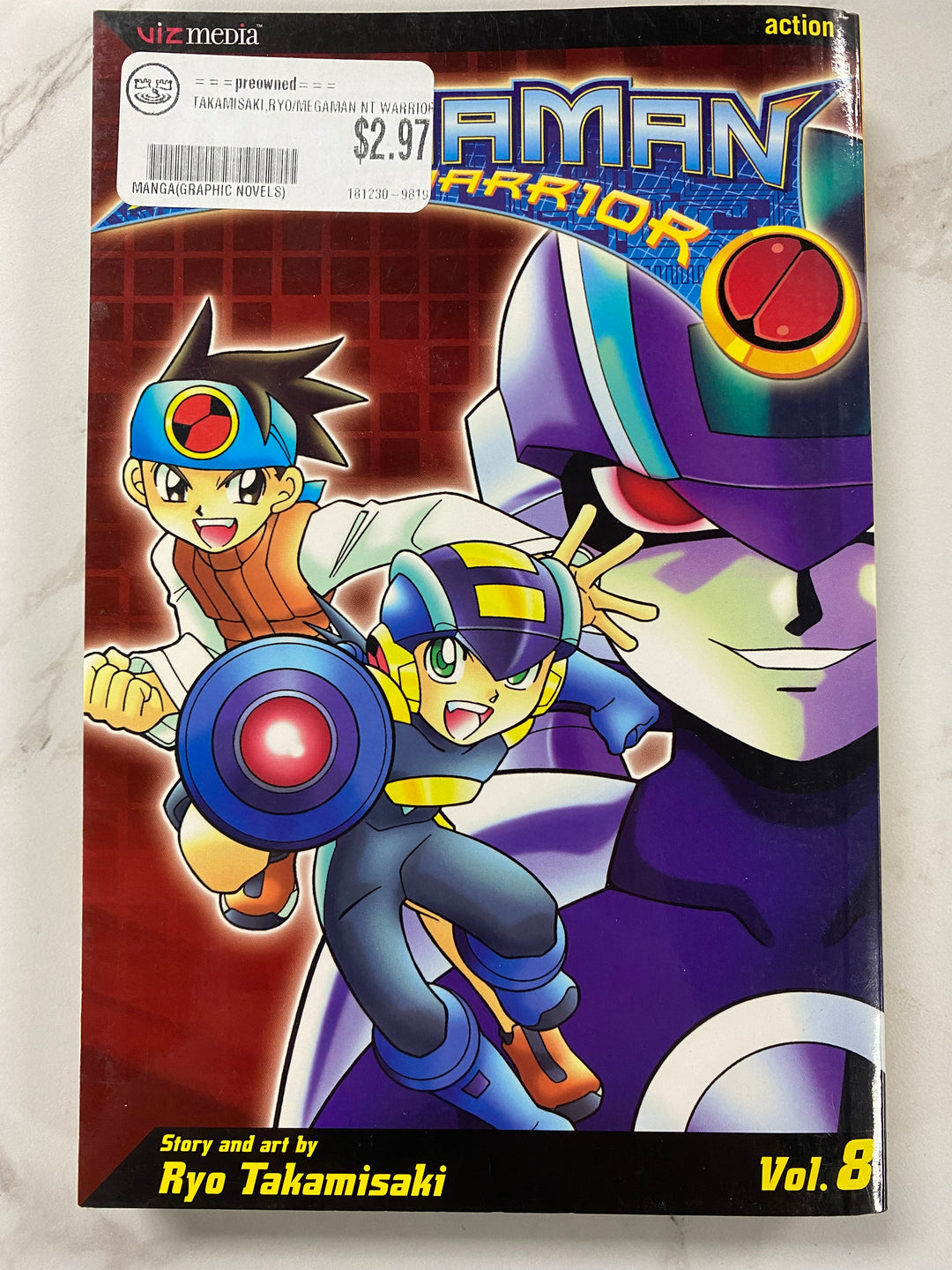 Megaman NT Warrior Manga Volume 8 UG62526