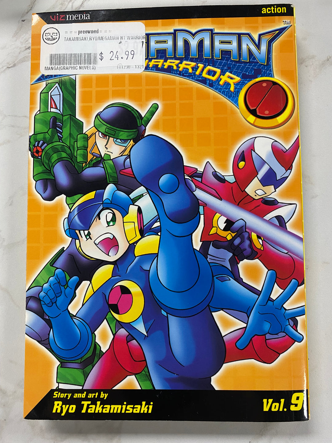 Megaman NT Warrior Manga Volume 9 UG62526