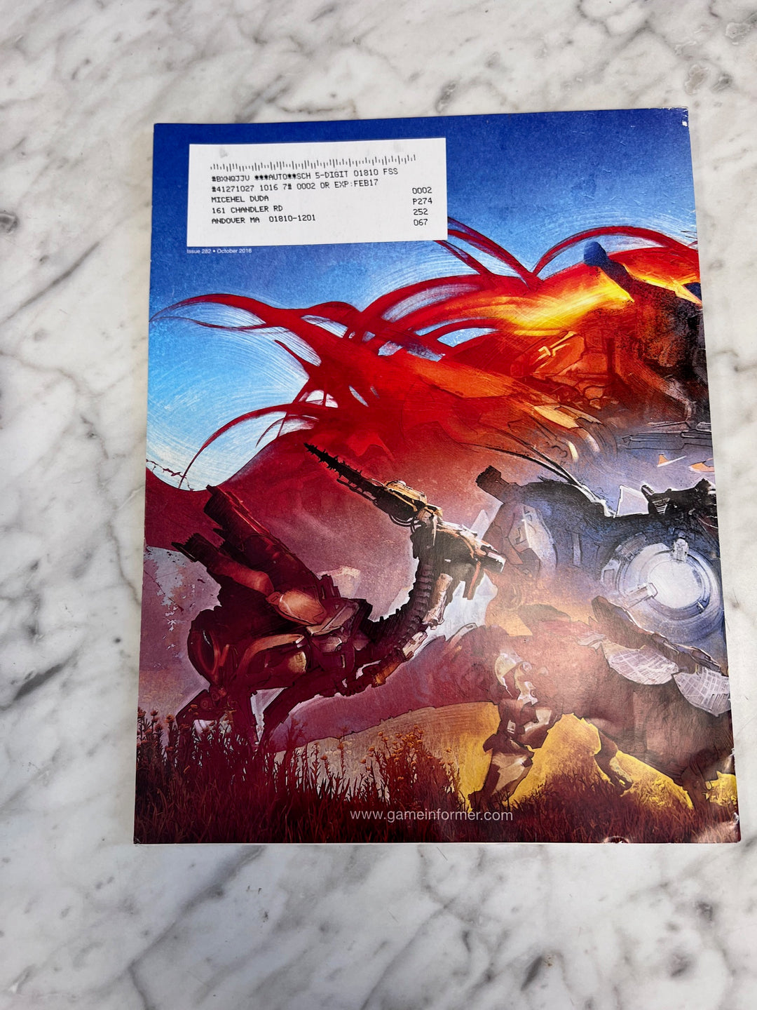 Game Informer Issue #282 (Horizon Zero Dawn)   UM101025