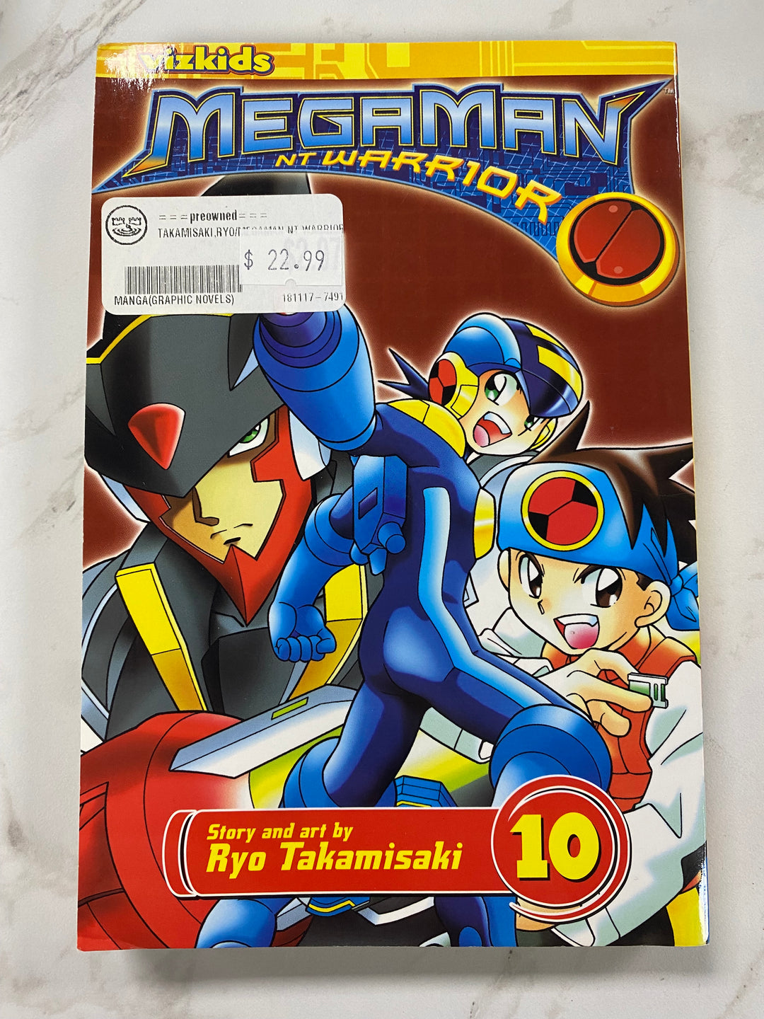 Megaman NT Warrior Manga Volume 10 UG62526