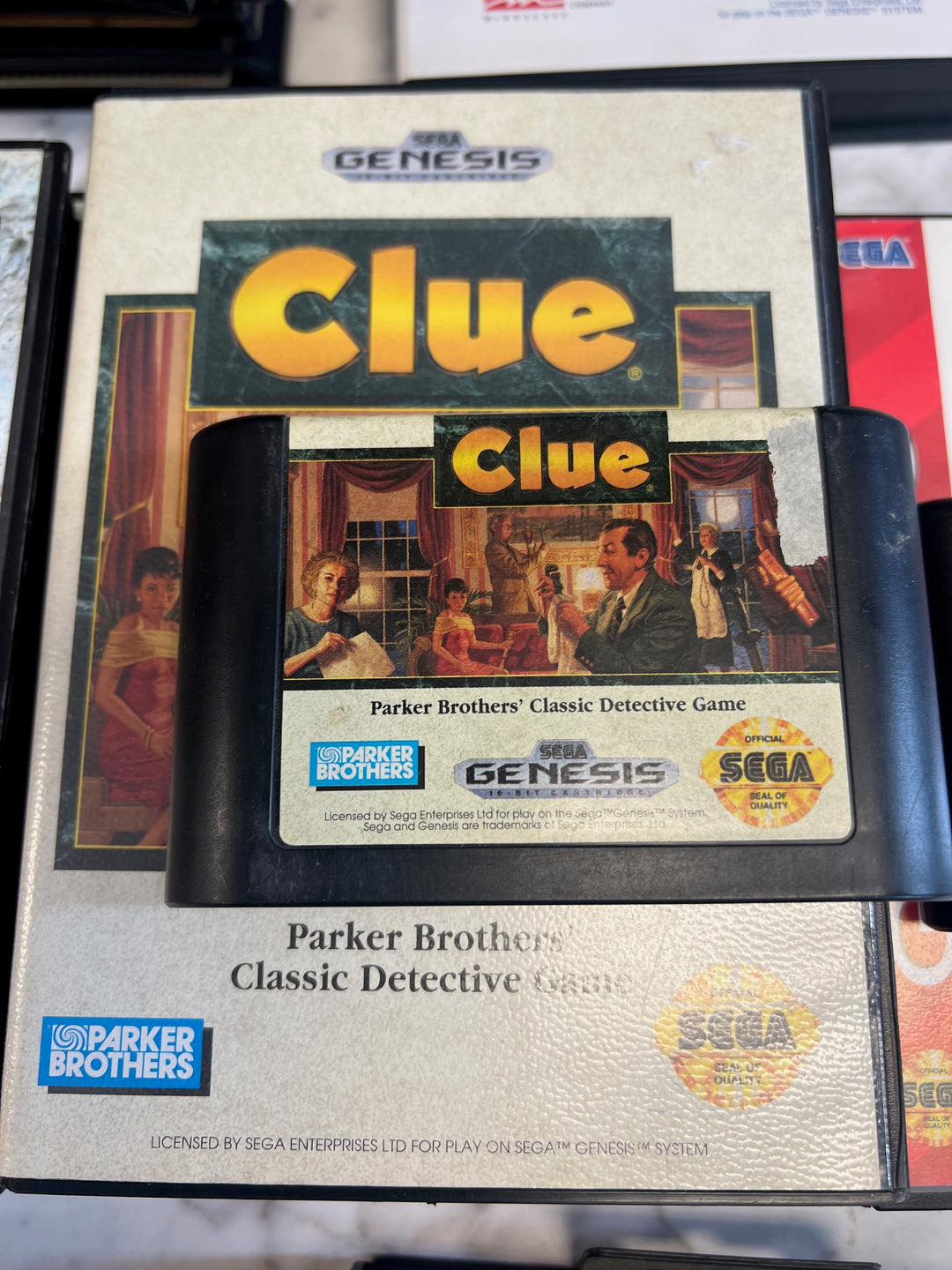 Clue - Sega Genesis G71725