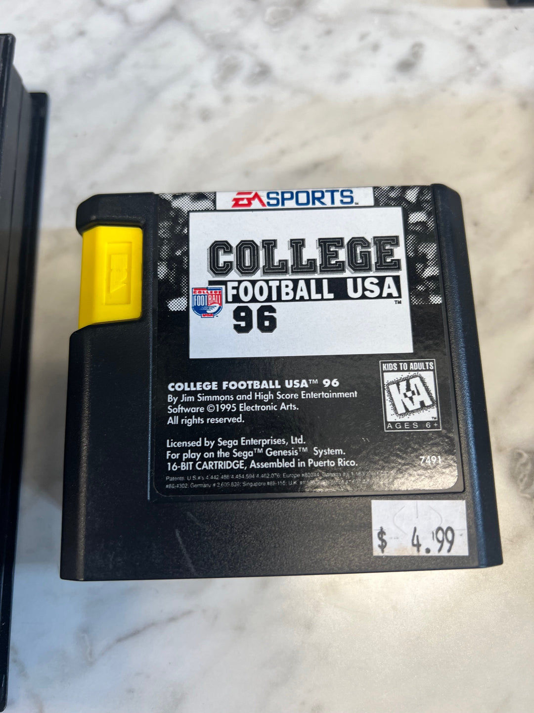 College Football USA 96 - Sega Genesis G71725