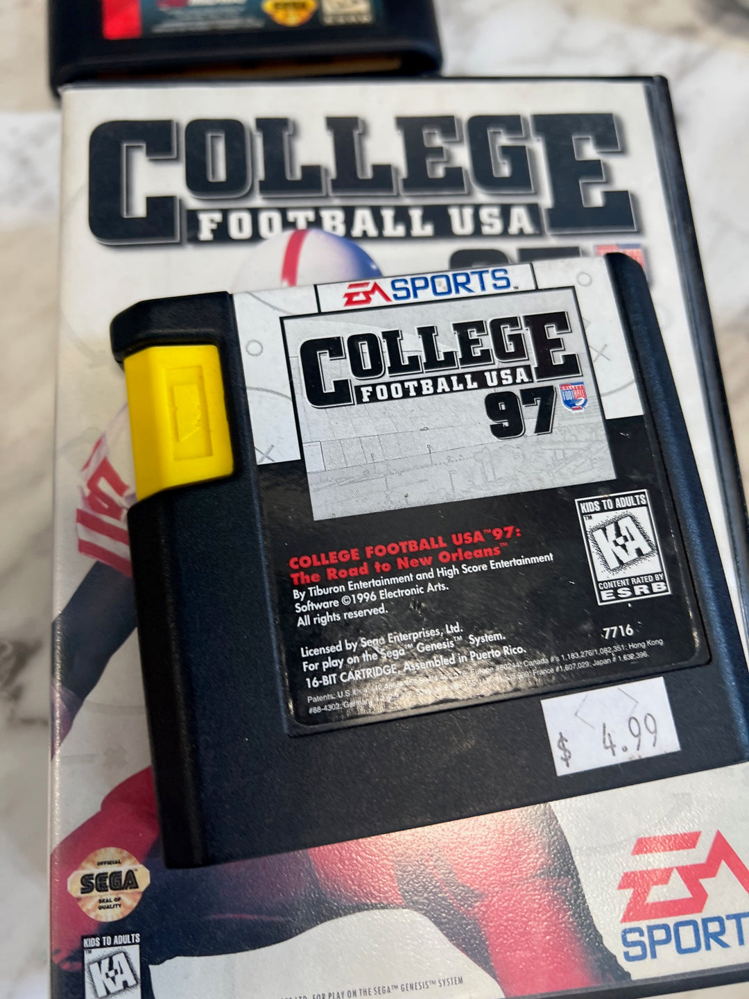 College Football USA 97 - Sega Genesis G71725