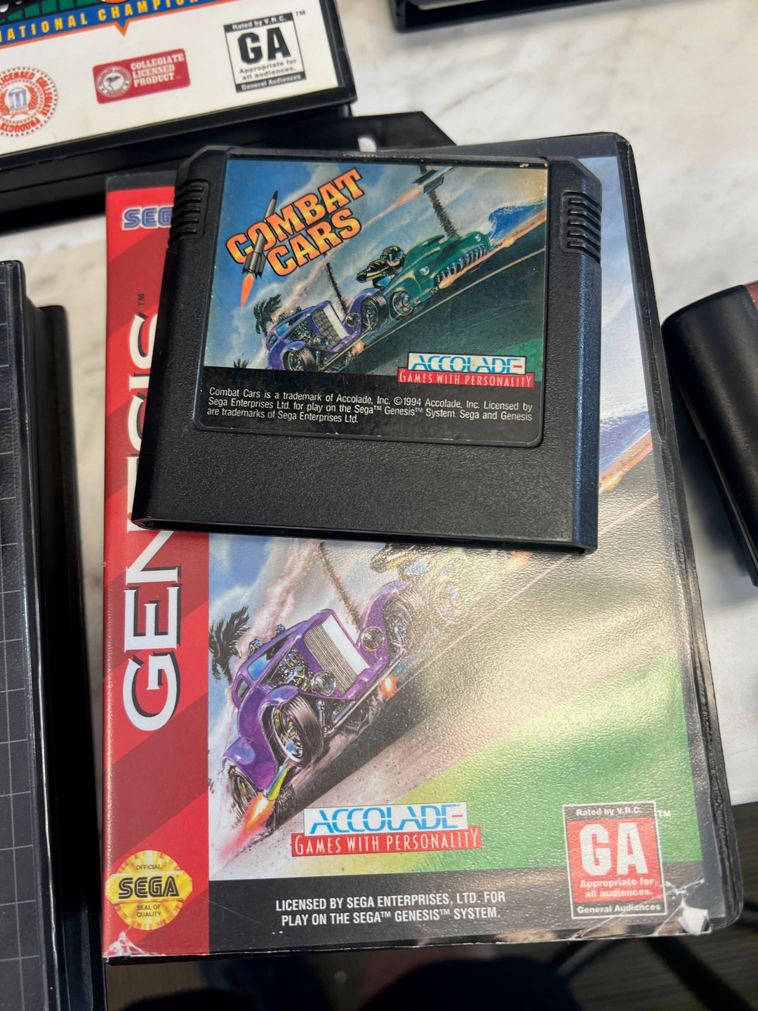 Combat Cars - Sega Genesis G71725