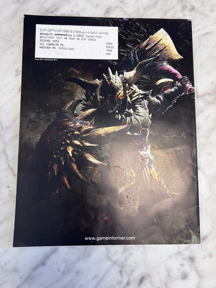 Game Informer Issue #296 (Monster Hunter World)   UM101025