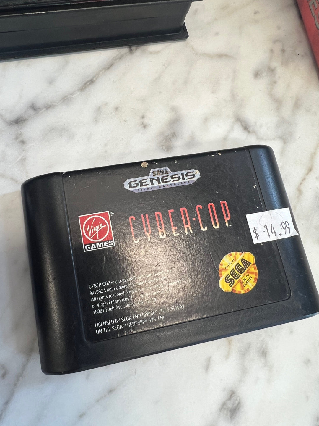 Cyber-Cop - Sega Genesis G71725