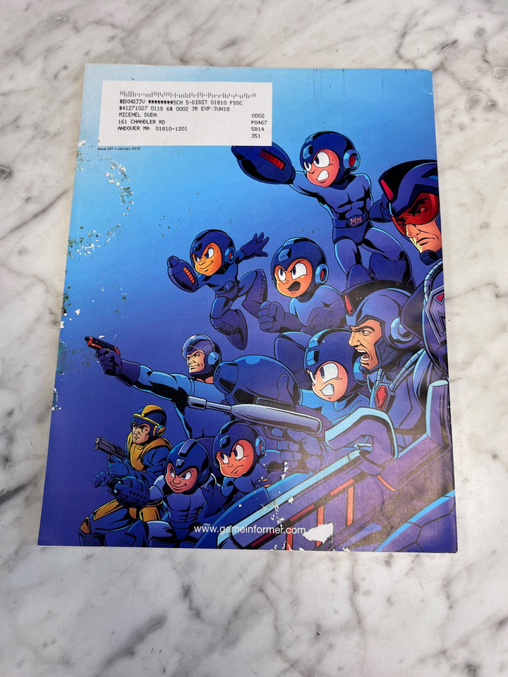 Game Informer Issue #297 (Mega Man 11, damaged)   UM101025
