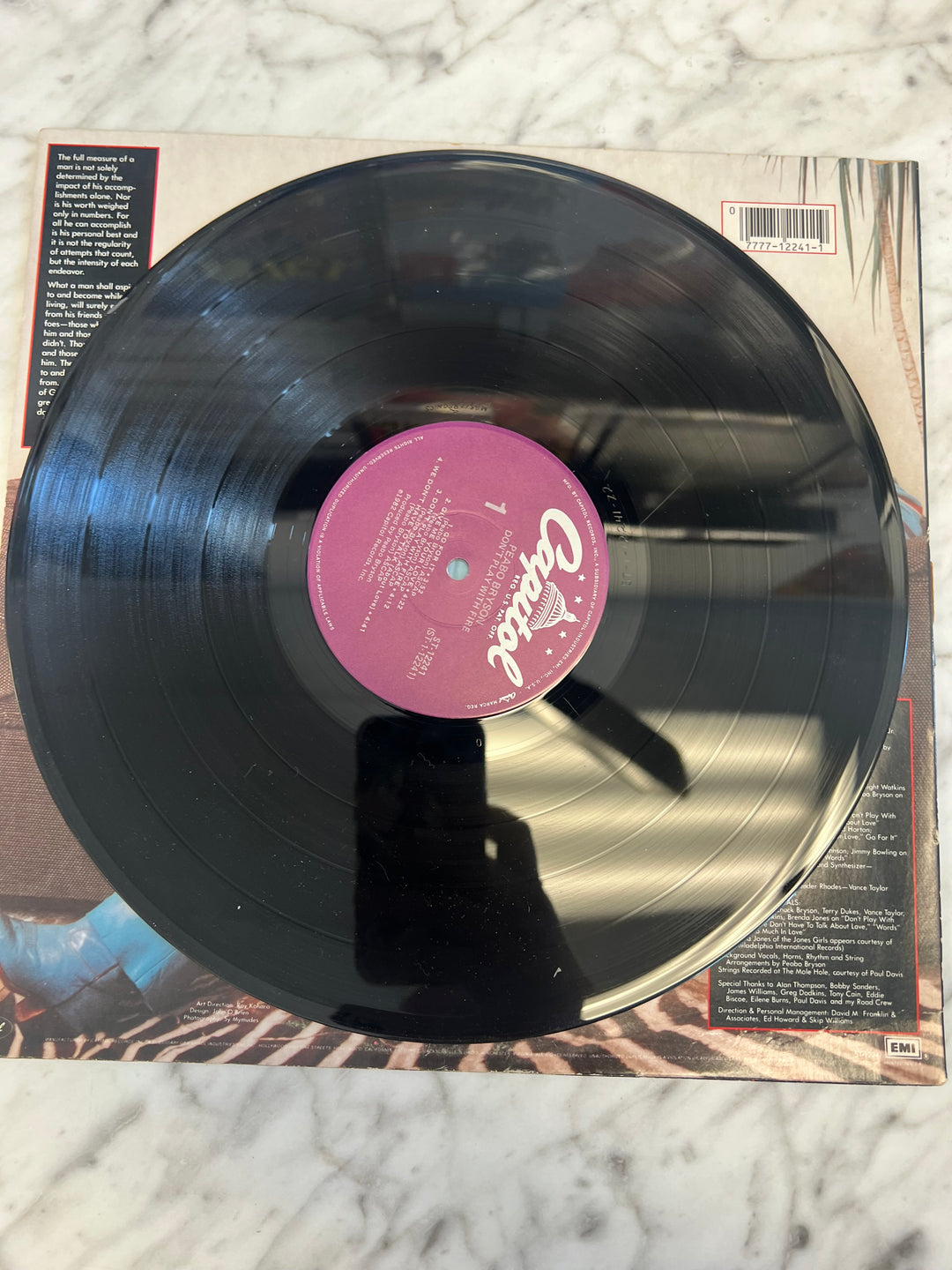 Peabo Bryson - Don’t Play with Fire - Vinyl Record DR71124