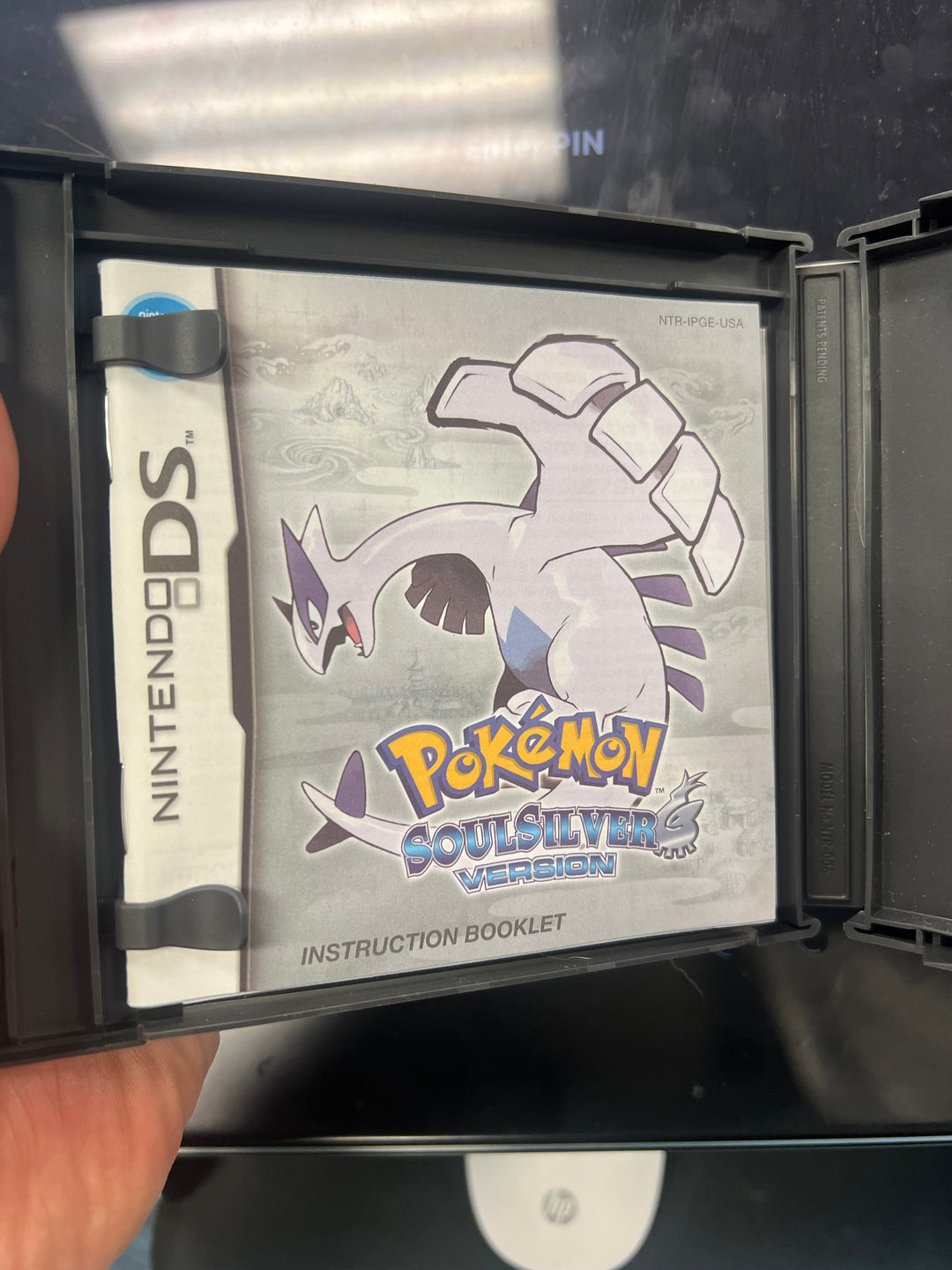 Pokemon Soulsilver Version for Nintendo DS Case and Manual ONLY CO92524