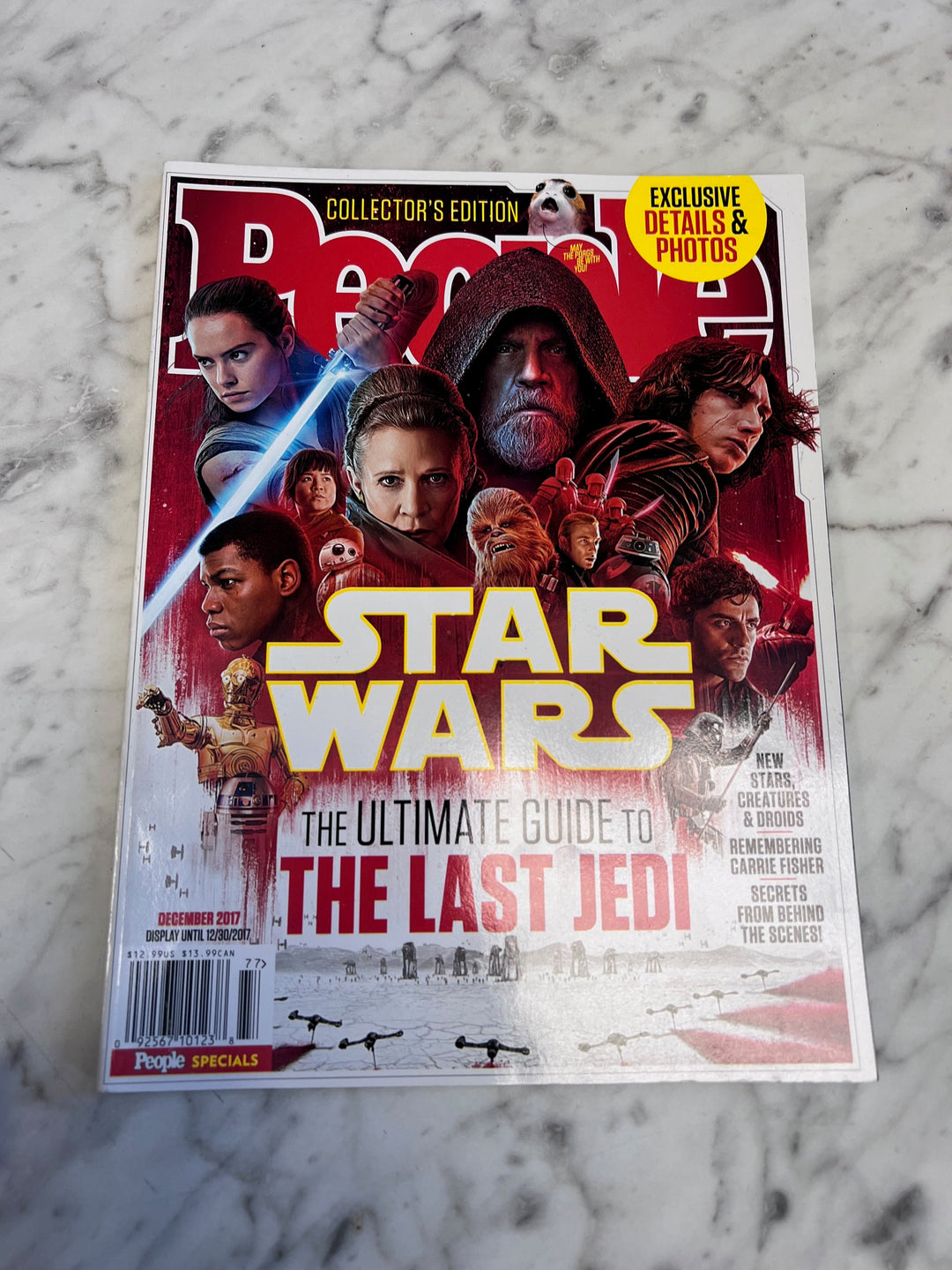 People Magazine Star Wars the Ultimate Guide to the Last Jedi / Carrie Fisher Tribute  UM101025