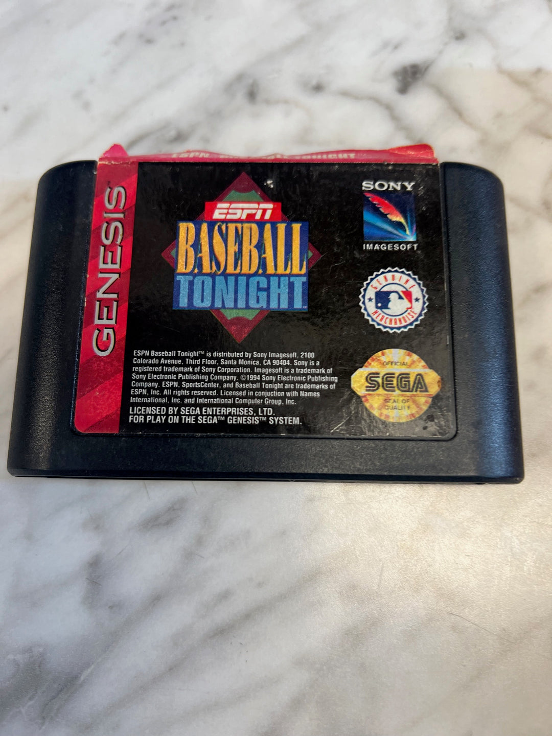 ESPN Baseball Tonight - Sega Genesis G71725