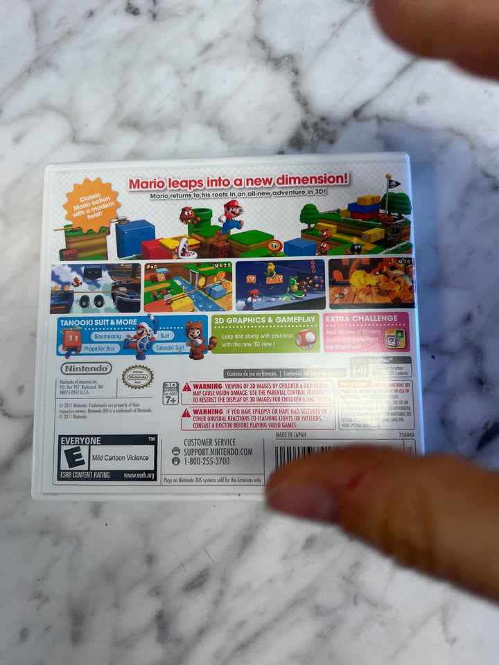 Super Mario 3D Land 3DS CASE ONLY No Game   CO101025