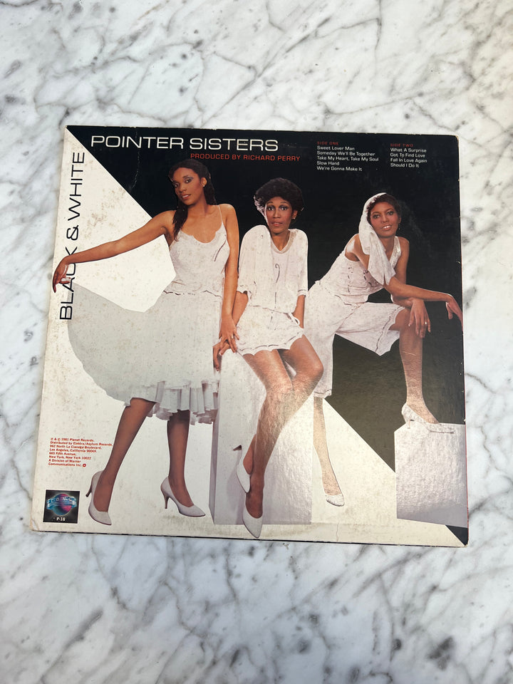 Pointer Sisters - Black & White - Vinyl Record DR71124