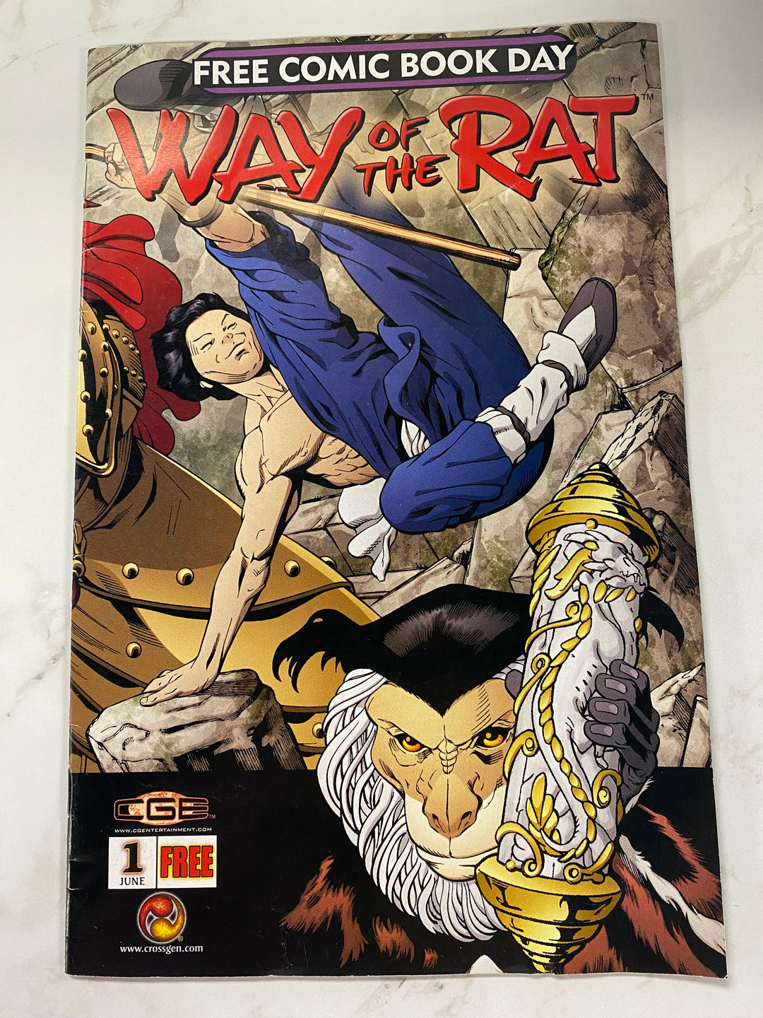 Way of the Rat Comic Book Issue 1 UG62626