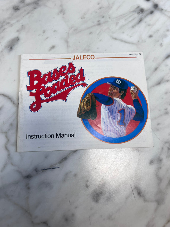 Bases Loaded Original Nintendo NES MANUAL ONLY MO21926