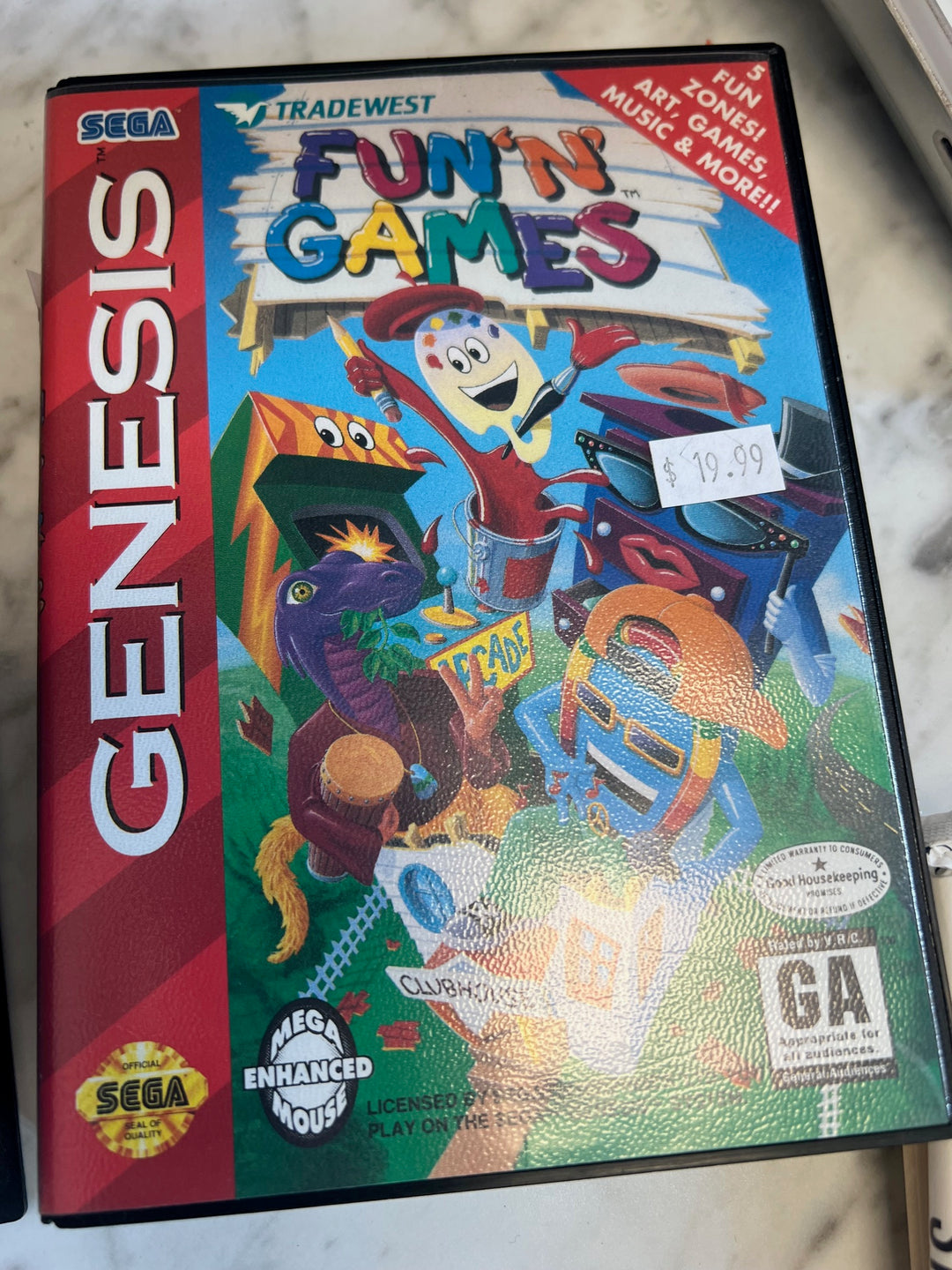 Fun n' Games - Sega Genesis G71725