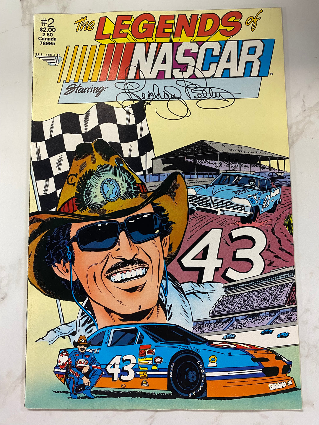 Legends of Nascar Comic Issue #2 Richard Petty UG62626