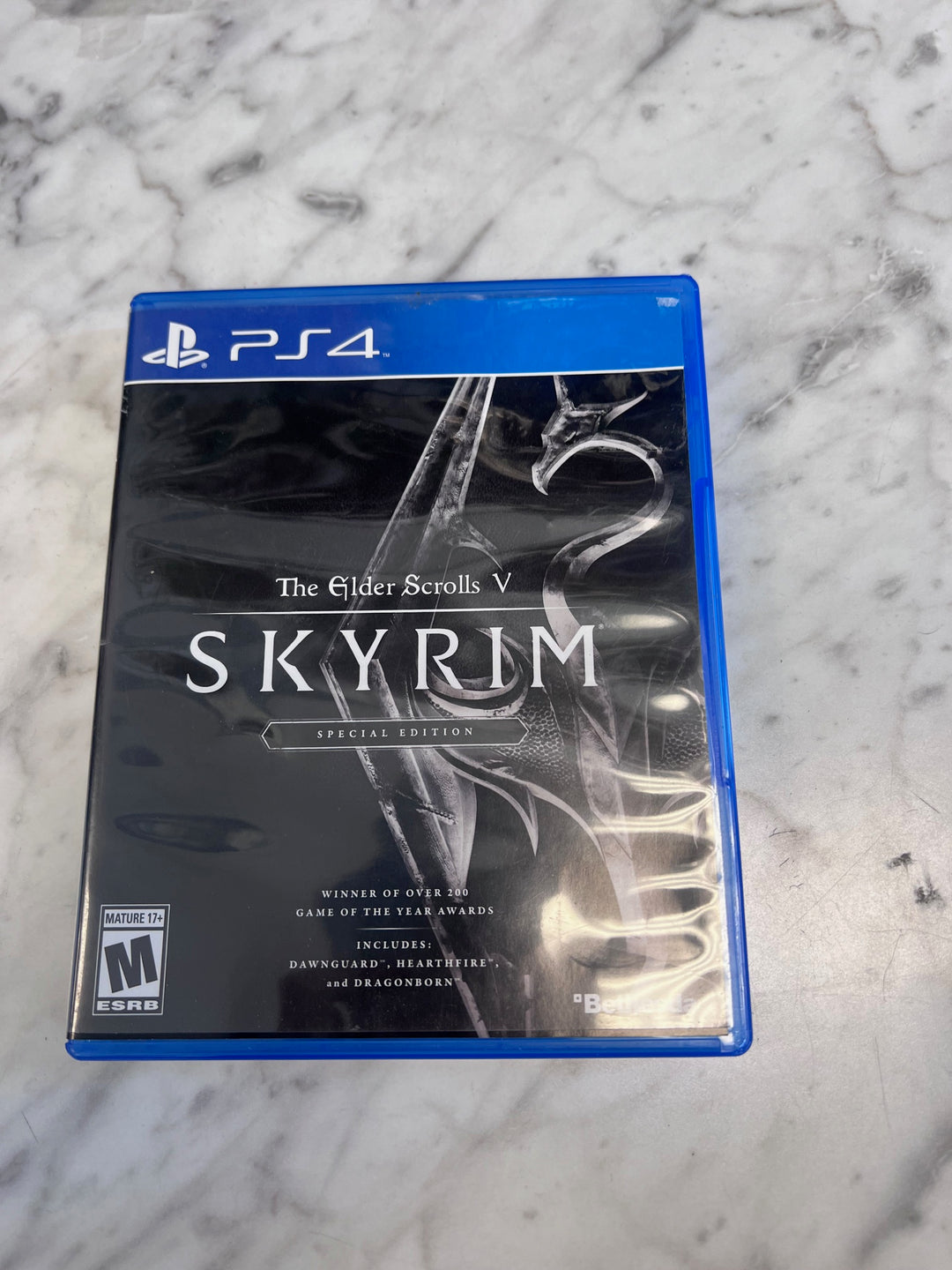 Elder Scrolls V Skyrim Special Edition PS4 Playstation 4 CASE ONLY No Game   CO101025