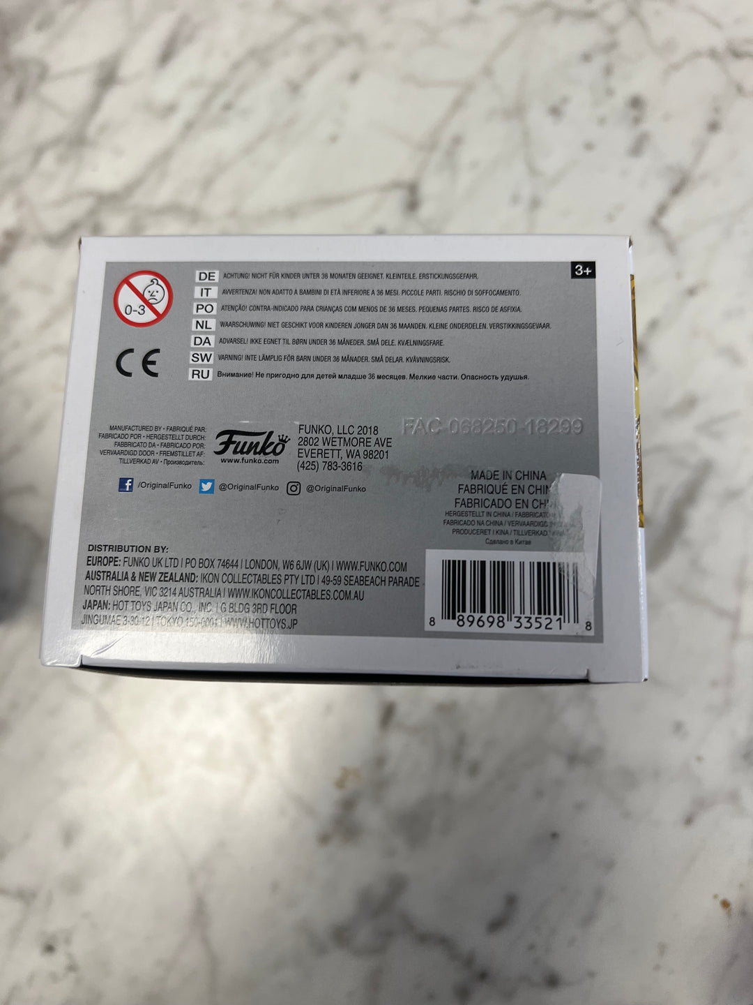 Funko Pop! Ant-Man (Gold) #384 Marvel Studios The First Ten Years    FP1231