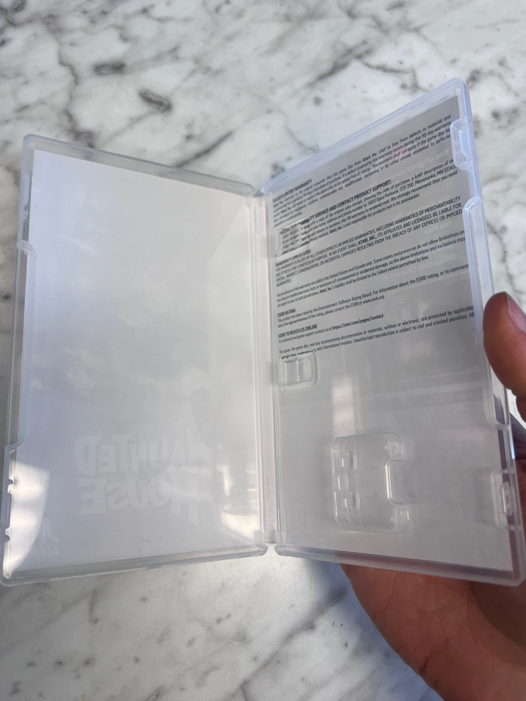 Haunted House Nintendo Switch CASE ONLY NO GAME   CO101025