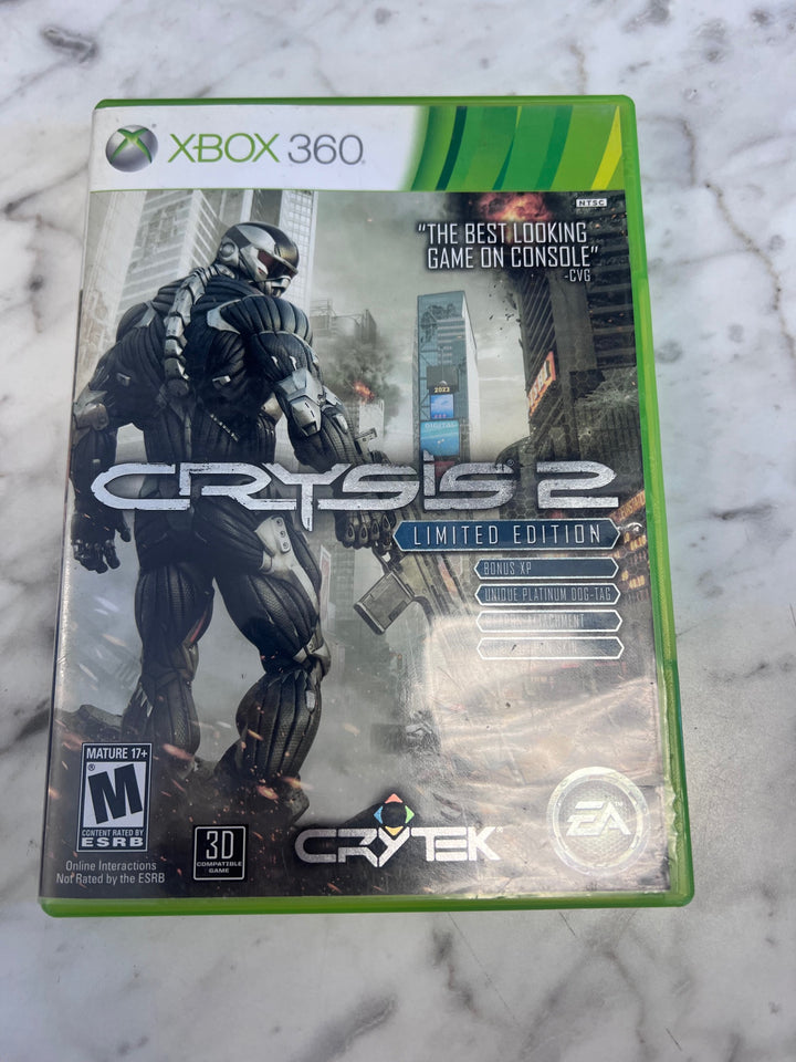 Crysis 2 Xbox 360 CASE ONLY NO GAME   CO101025