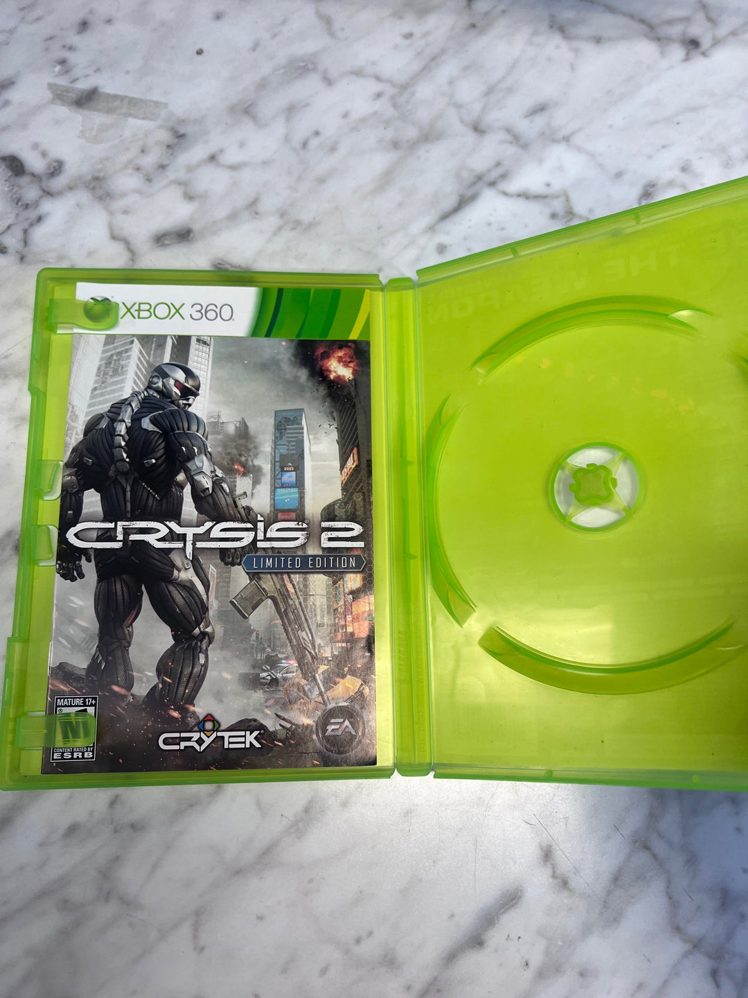 Crysis 2 Xbox 360 CASE ONLY NO GAME   CO101025