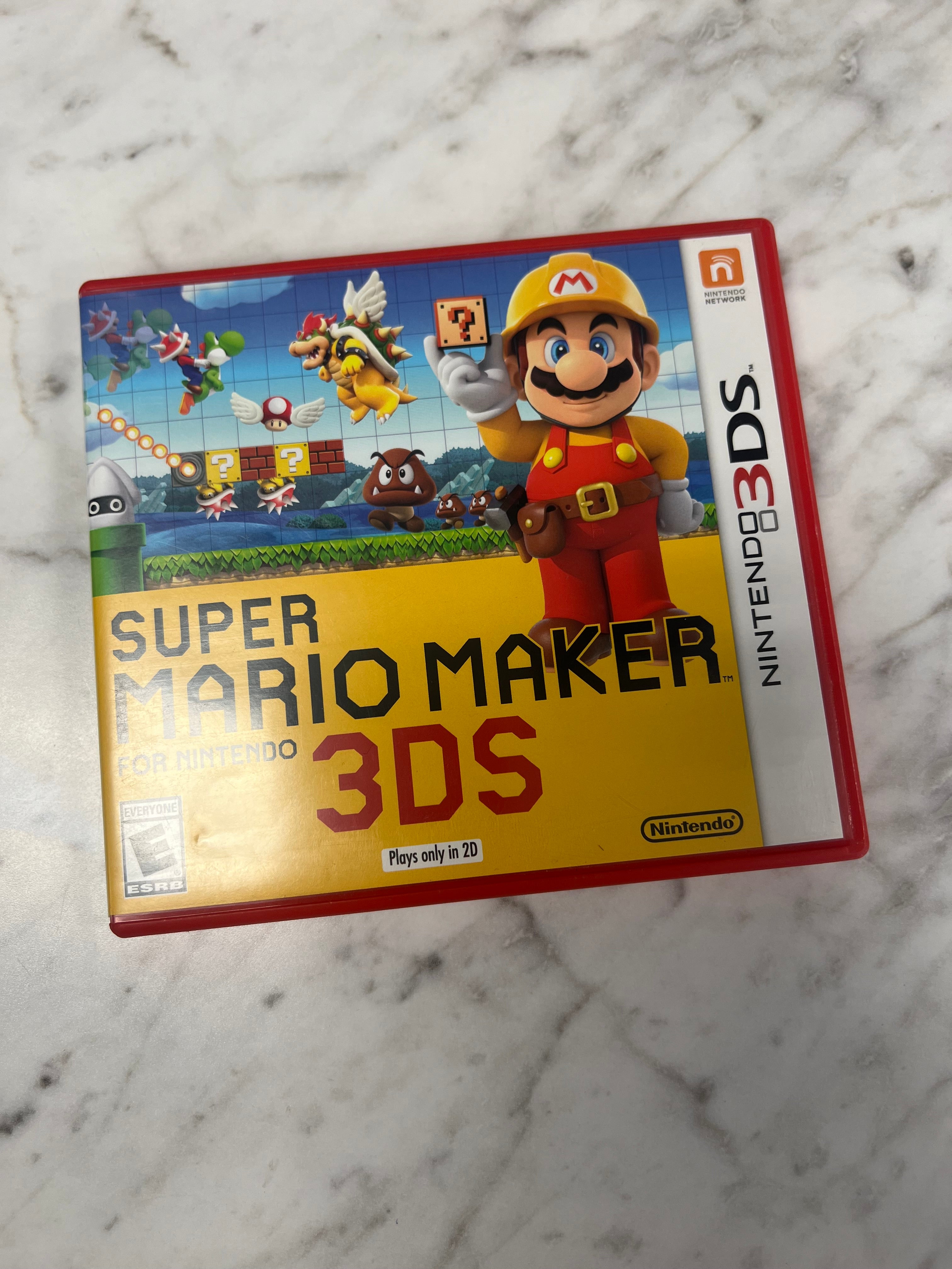 Super Mario Maker for Nintendo 3DS Case ONLY CO92524 – Core Gaming