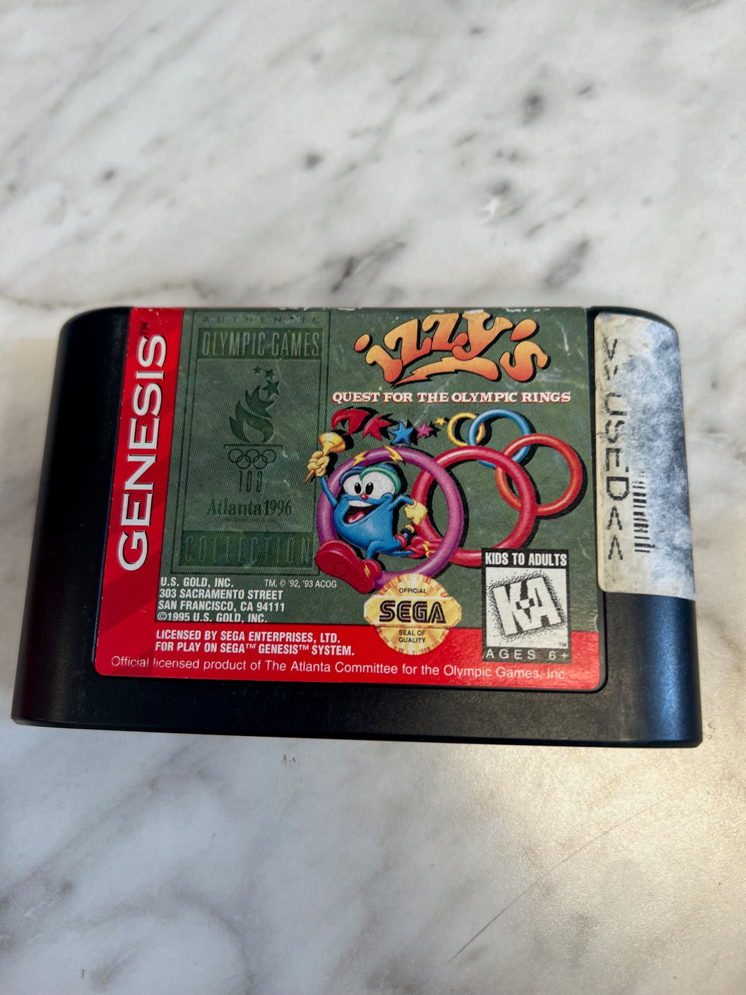 Izzy's Quest for The Olympic Games - Sega Genesis G71725