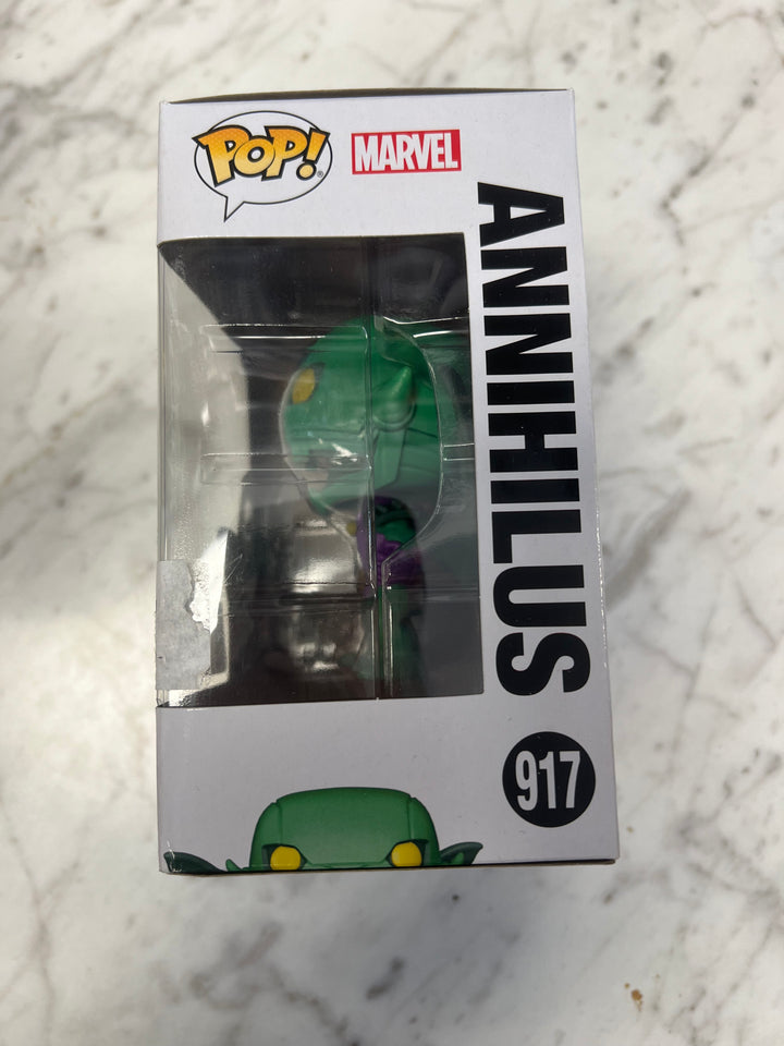 Funko Pop! Annihilus #917 Marvel Imperfect box    FP1231