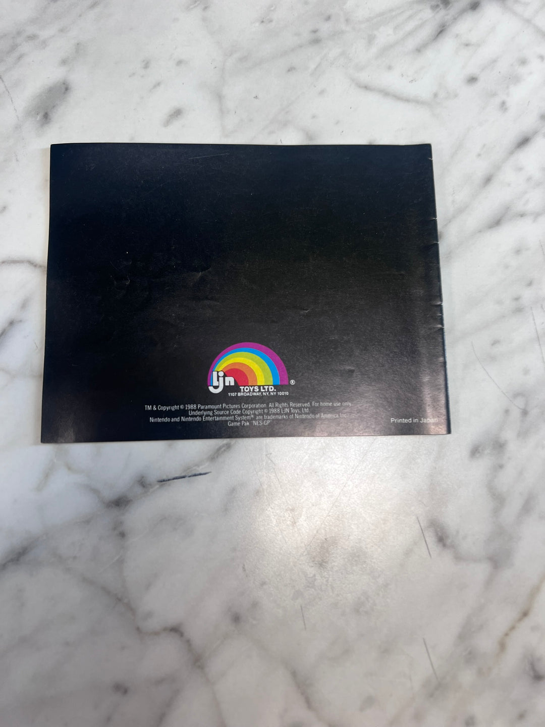 Friday the 13th Original Nintendo NES MANUAL ONLY MO21926