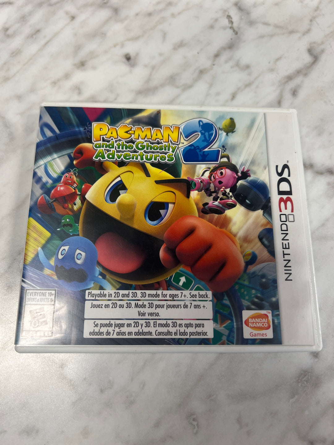 Pac-man and the Ghostly Adventures 2 for Nintendo 3DS Case and manual ONLY CO92524