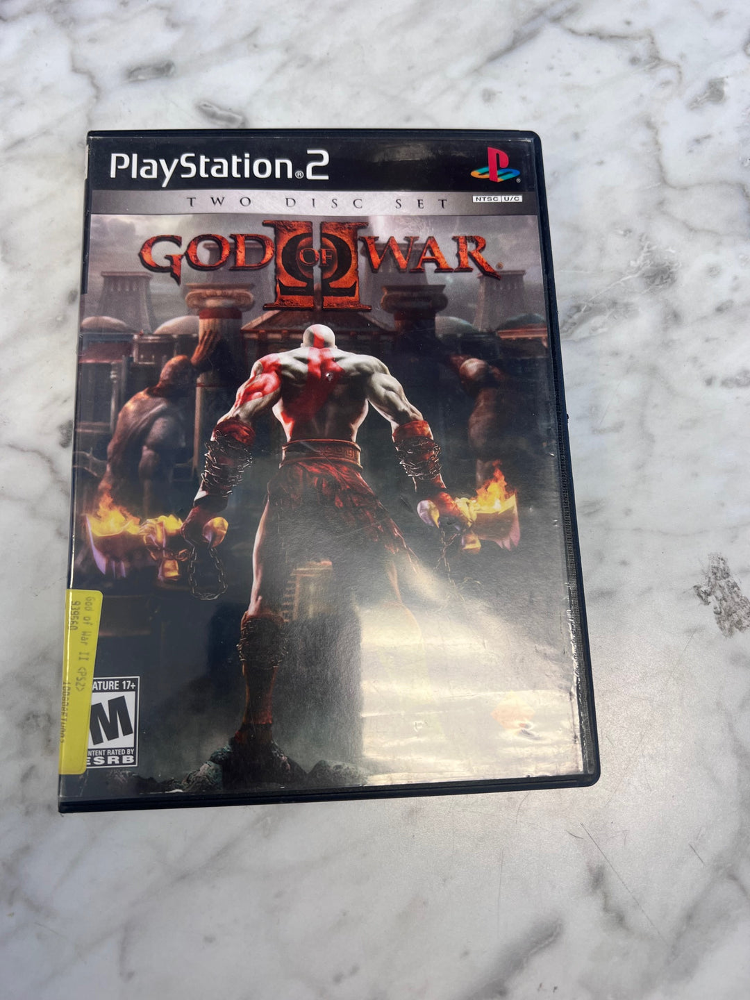 God of War II PS2 CASE ONLY NO GAME   CO101025