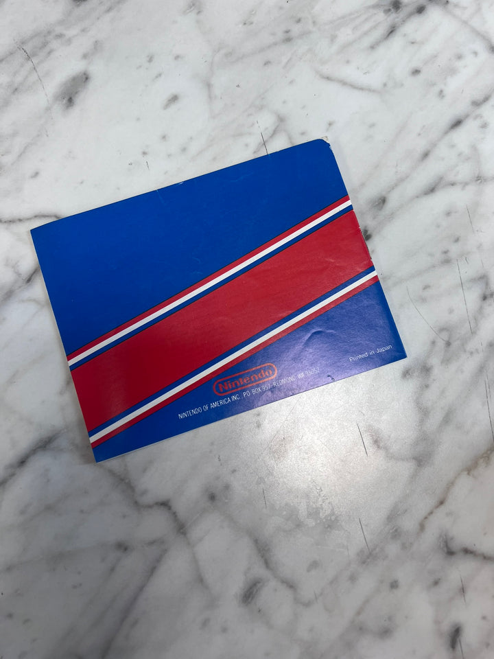 Ice Hockey Original Nintendo NES MANUAL ONLY MO21926