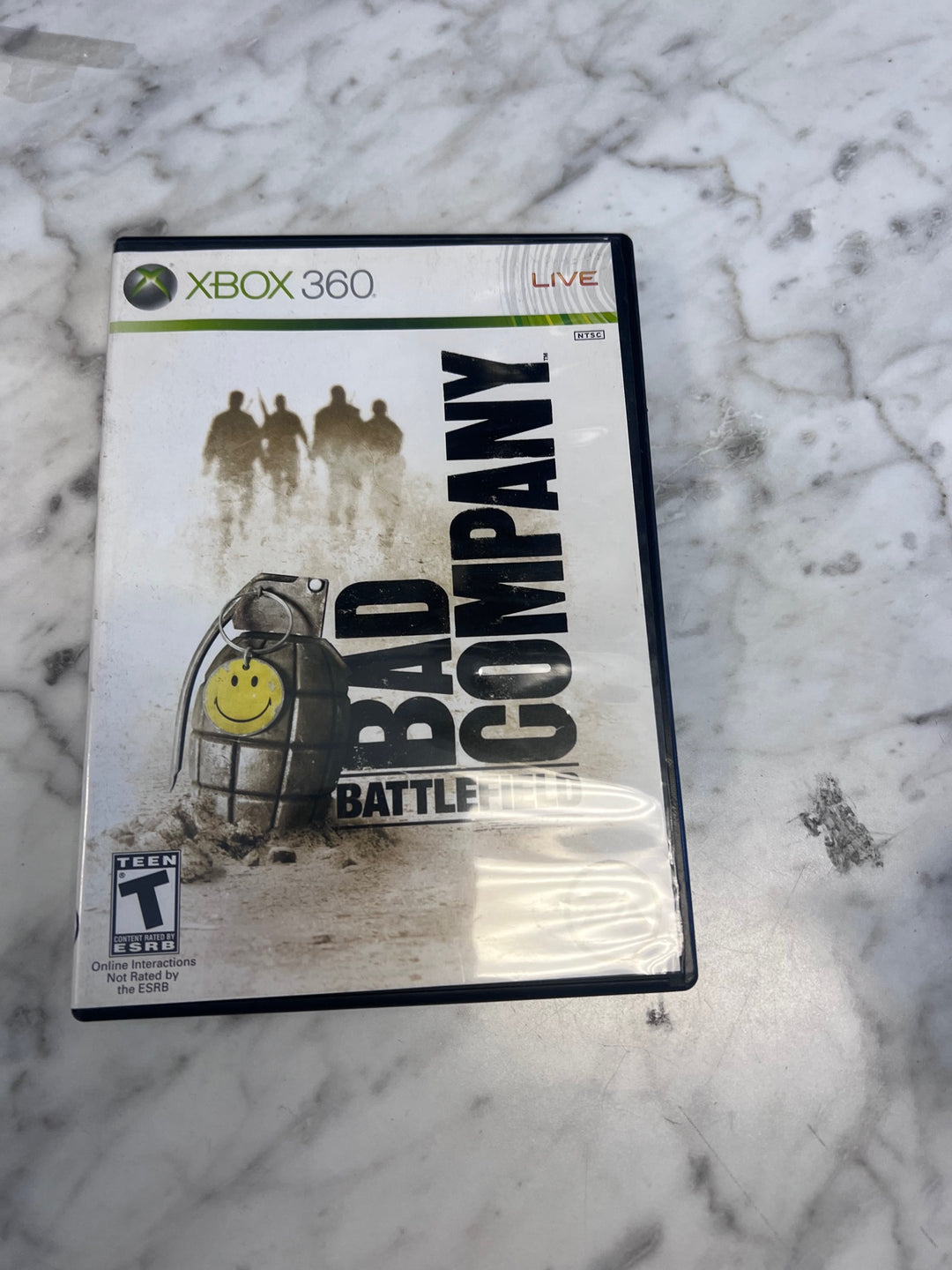 Battlefield Bad Company Xbox 360 CASE ONLY NO GAME   CO101025