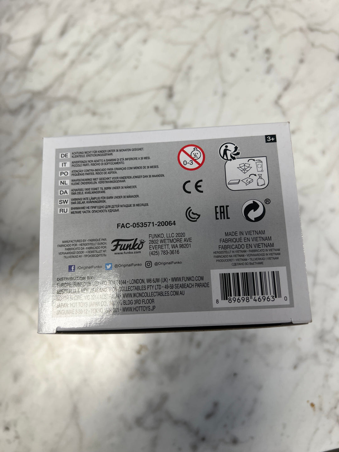 Funko Pop! Black Widow #619 Marvel Collector Corps  FP1231