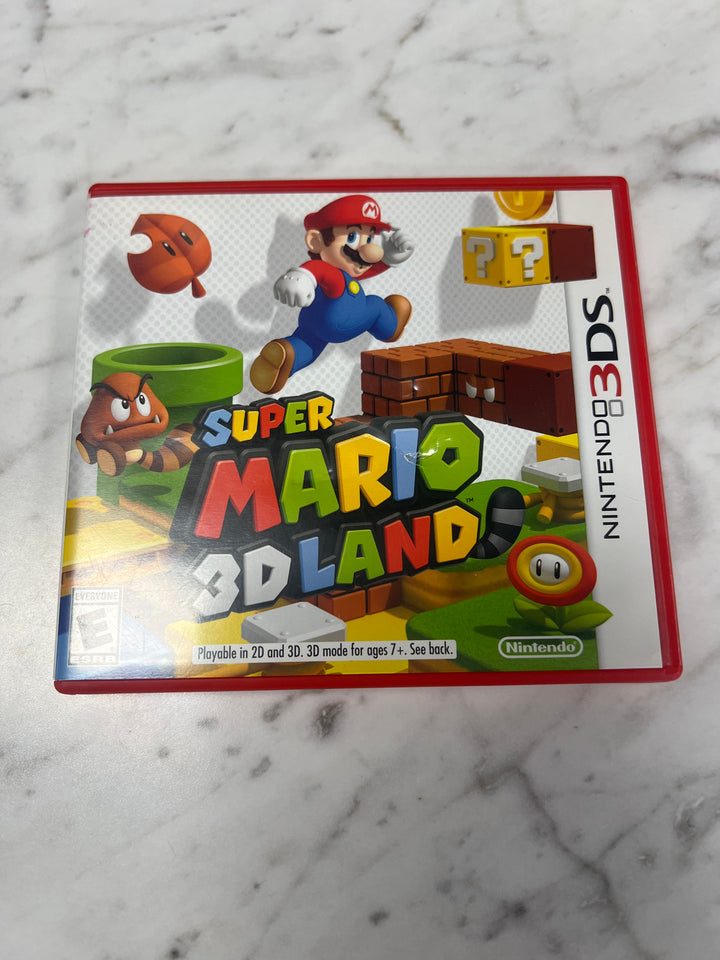 Super Mario 3D Land for Nintendo 3DS RED Case and manual ONLY CO92524