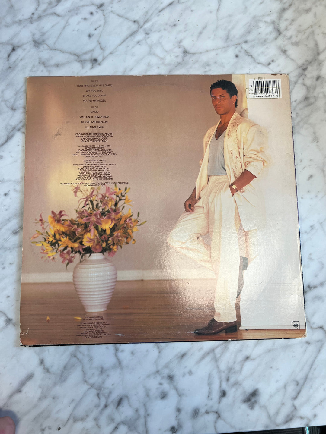 Gregory Abbott - Shake You Down - Vinyl Record DR71124