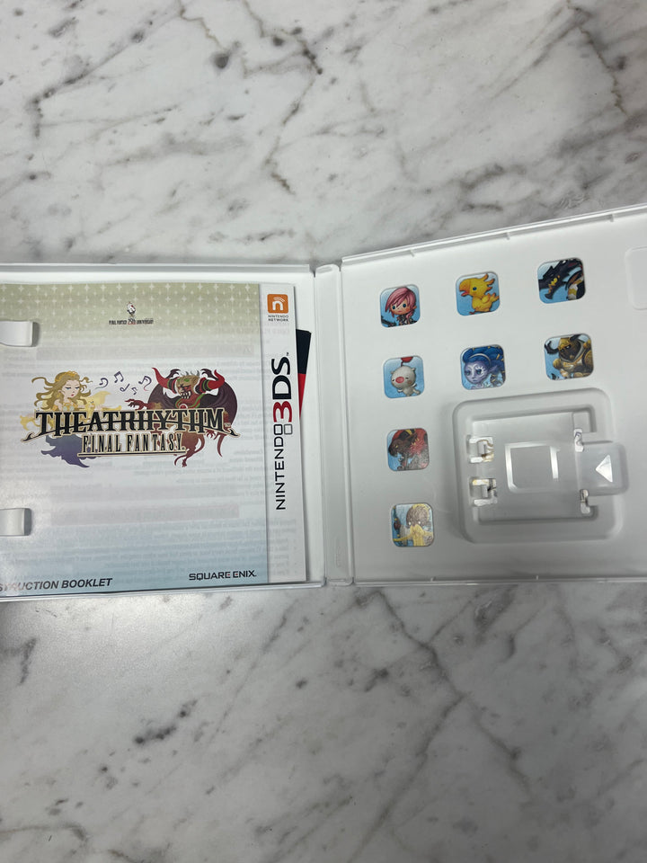 Theatrhythm Final Fantasy for Nintendo 3DS Case and manual ONLY CO92524