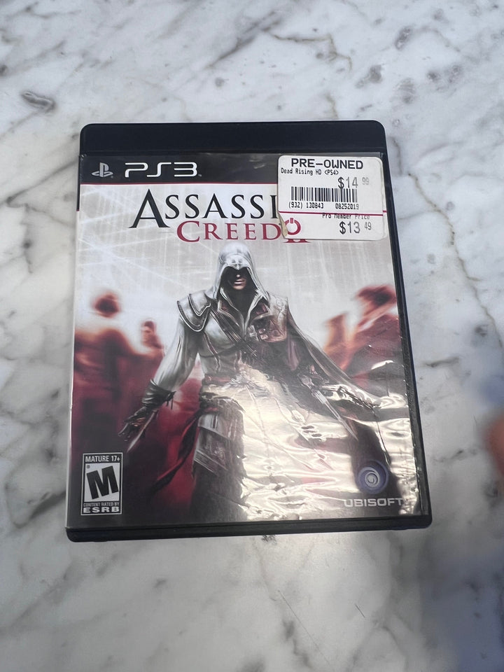 Assassin's Creed II PS3 Playstation 3 CASE & MANUAL ONLY   CO101025