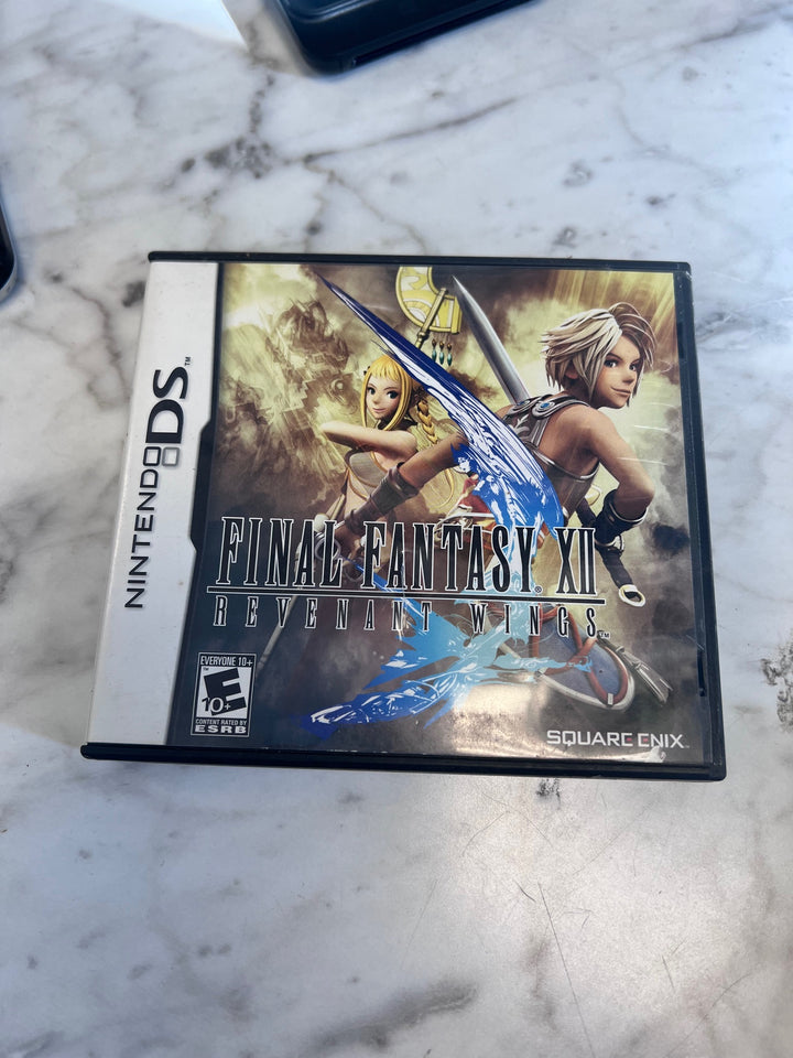 Final Fantasy XII Revenant Wings Nintendo DS CASE & MANUAL ONLY   CO101025